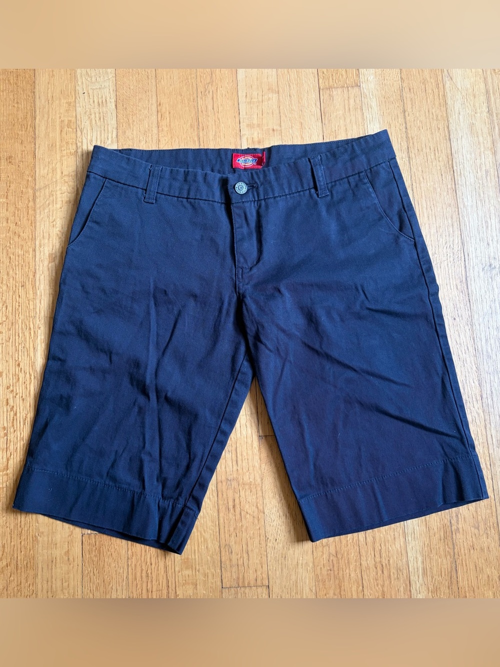 Dickies Women's Navy Bermuda Shorts